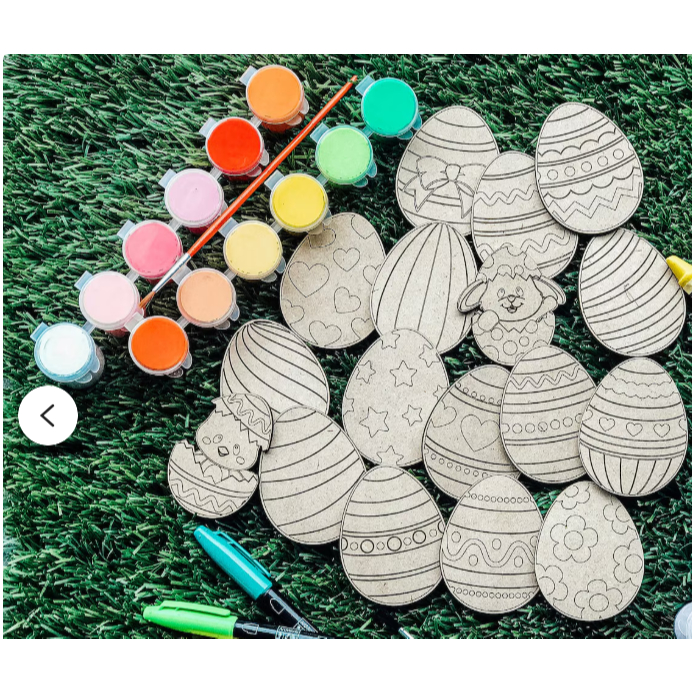 Kit de Pintura MDF 3mm - Unicórnio, Arco-íris e Formas Educativas para Crianças - Atividades Criativas e Pedagógicas