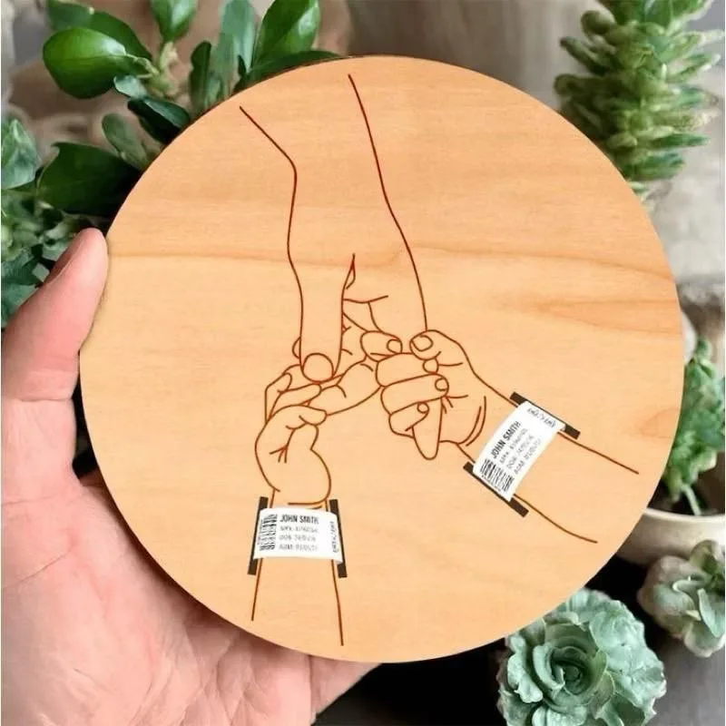Placa Personalizado Memórias do Nascimento e apoio -  Presente, Lembranças e decoração, NOME PERSONA